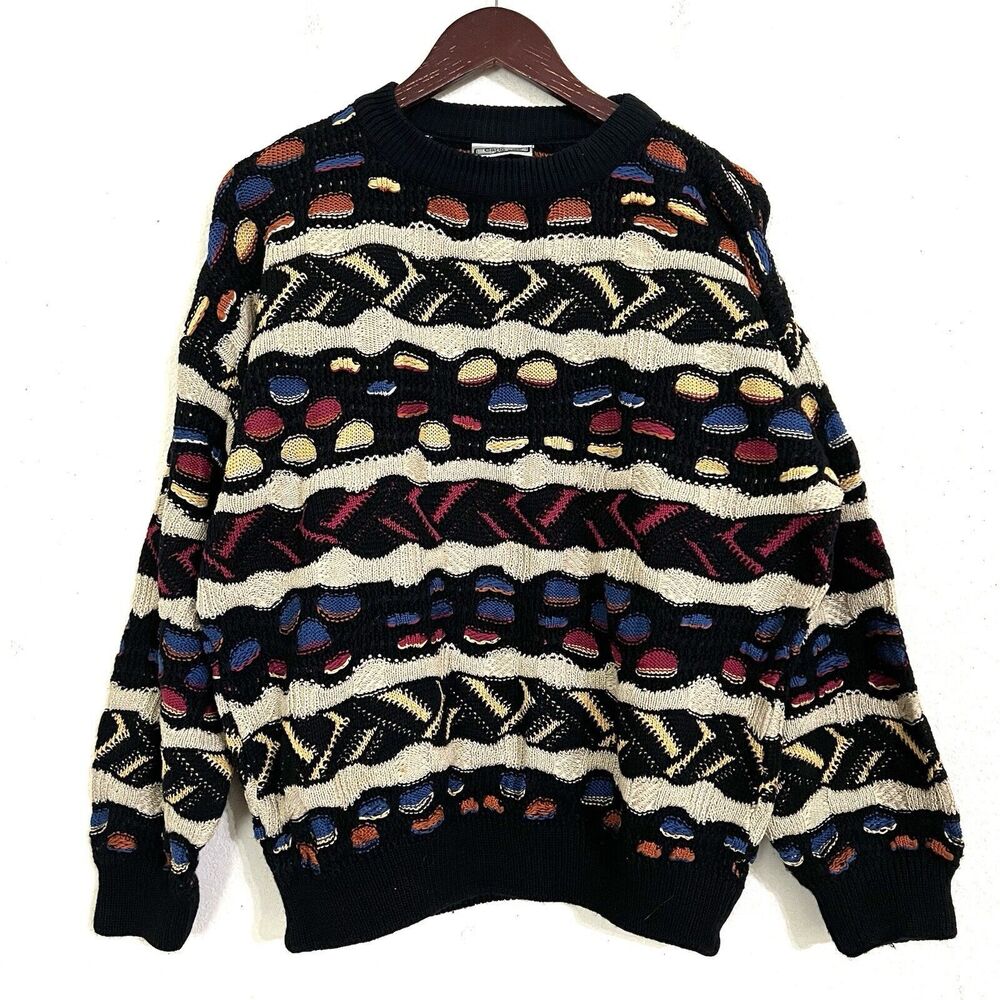 Vintage Carlo Alberto Coogie Style Sweater Size L